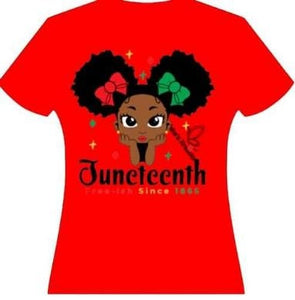 Juneteenth Cute Afro Puffs