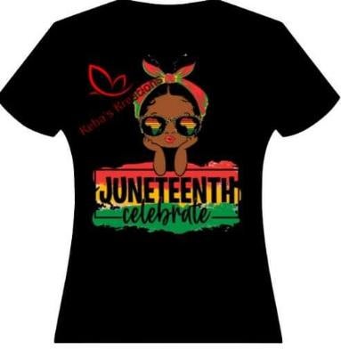 Juneteenth Doll Face Headscarf